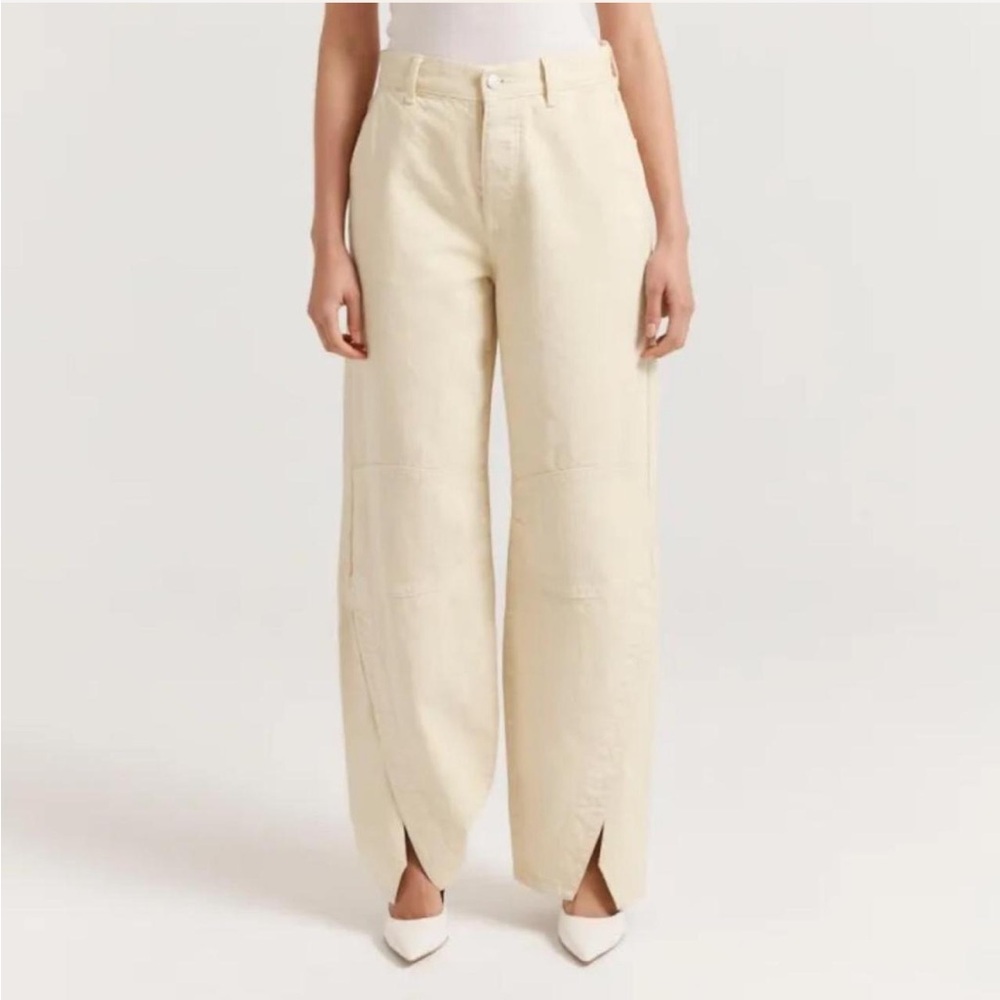 Henne Cream Women's Jeans
